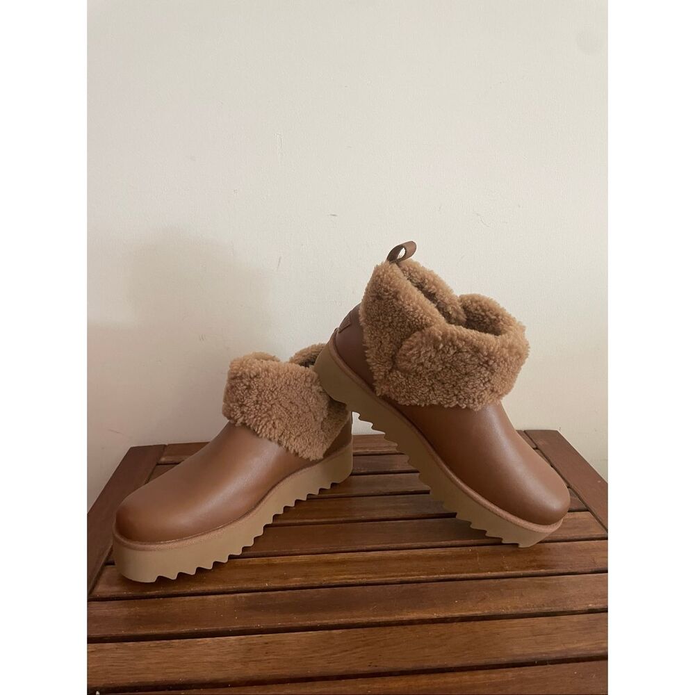 UGG Classic Ultra Mini Alina Platform Booties Chestnut USA Women10/UK 8/EU 41